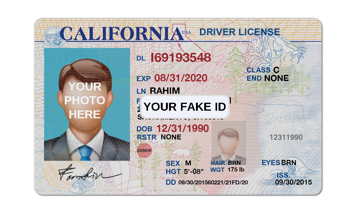 California Fake ID – v2