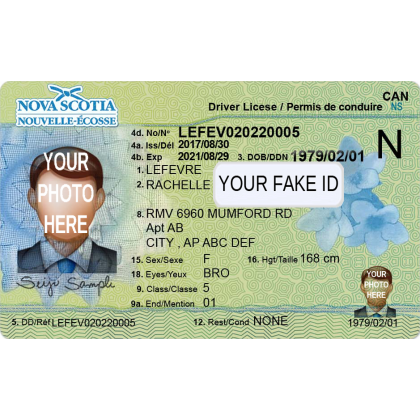 Fake ID Canada Nova Scotia