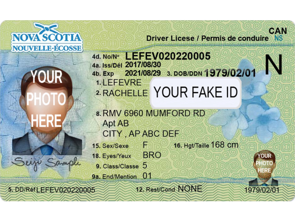 Fake ID Canada Nova Scotia