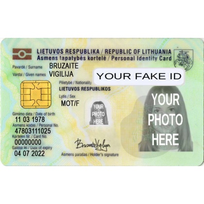 Fake ID Lithuania